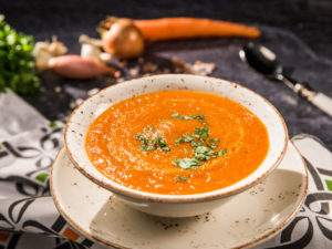 Supă cremă de morcovi