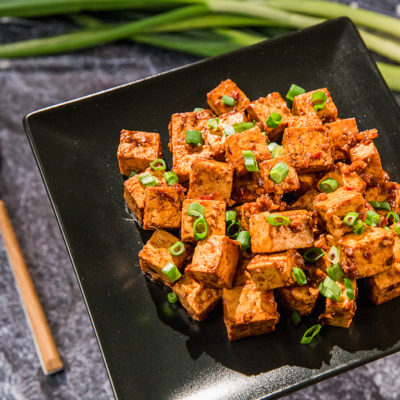 Tofu la tigaie