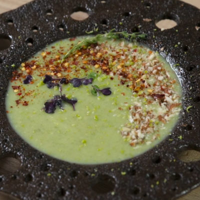 Supă cremă de broccoli și conopidă