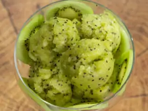Înghețată de kiwi