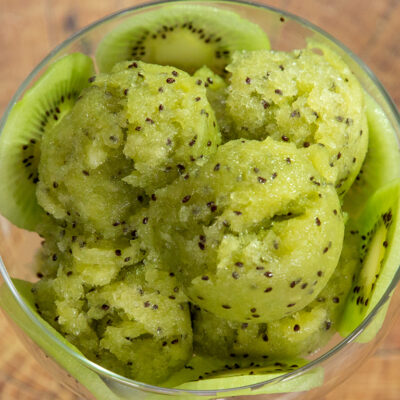 Înghețată de kiwi