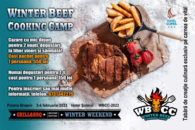 Winter Beef Cooking Camp, spectacol gastronomic în Poiana Brașov - 3